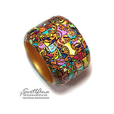 Украшения handmade. Livemaster - original item Bracelet Hard Enchanting Patchwork (214) (559) Designer Jewelry. Handmade.