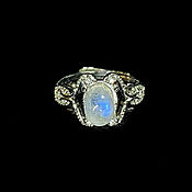 Украшения handmade. Livemaster - original item Ring with a moonstone (absrom). Handmade.