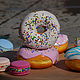Platos simulados: Donuts con glaseado 10. Simulación. Models of dishes. florist_lyudmila. Интернет-магазин Ярмарка Мастеров.  Фото №2