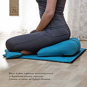 Фен-шуй и эзотерика handmade. Livemaster - original item Pillow for meditation 
