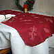 Linen tablecloth for the kitchen 'Festive'. Tablecloths. Sewing fad. Online shopping on My Livemaster.  Фото №2