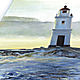 oil painting Tokarevskogo lighthouse, g. Vladivostok, Russia. Pictures. Belasla. Online shopping on My Livemaster.  Фото №2