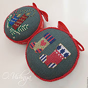 Сувениры и подарки handmade. Livemaster - original item Embroidered needle cases. Handmade.