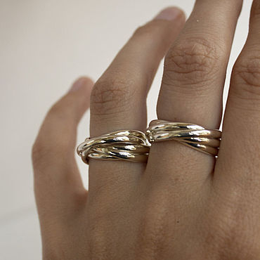 Золотое кольцо с Бриллиантами 
