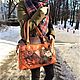 Заказать Кожаный саквояж " Синема". Лариса (narrabags). Ярмарка Мастеров. . Саквояж Фото №3