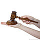 Wooden Judge Hammer for Lawyer wg1. Souvenirs by profession. ART OF SIBERIA. Online shopping on My Livemaster.  Фото №2