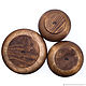 Set of wooden plates made of fir 3 pcs. TN36. Plates. ART OF SIBERIA. My Livemaster. Фото №6