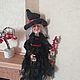 boudoir doll: witch. Boudoir doll. Kukly Lyudmily Ejsymont. Ярмарка Мастеров.  Фото №6