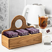 Для дома и интерьера handmade. Livemaster - original item Stand with one handle for tea in natural color. Handmade.