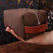 Leather bag, handmade