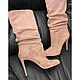 Boots in the color Dusty rose, Ankle boot, Barnaul,  Фото №1