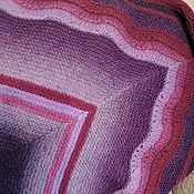 Аксессуары handmade. Livemaster - original item 100% wool Kite travel shawl. Handmade.