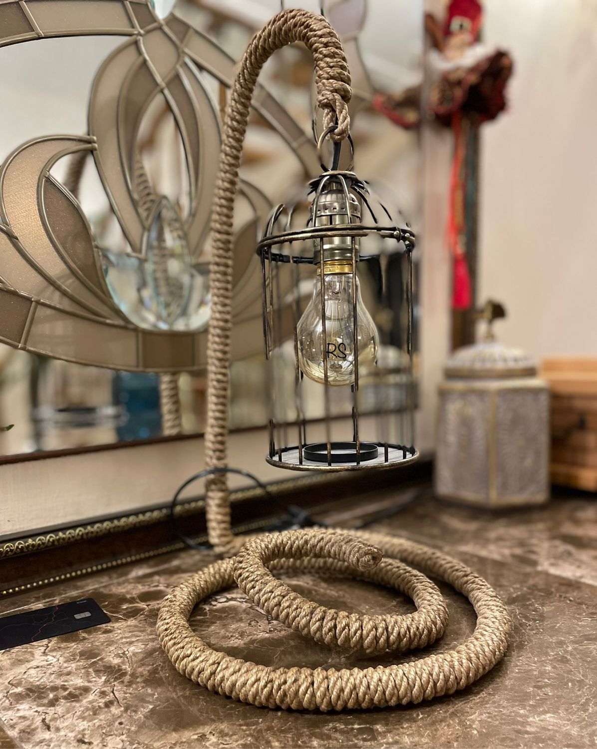 Светильник. Лампа «Змея». Абажур в интернет-магазине Ярмарка Мастеров ...