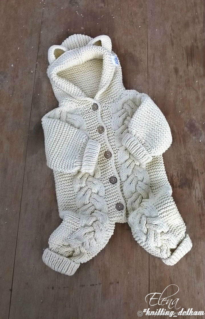 Jumpsuit for a newborn. в интернет-магазине на Ярмарке Мастеров | Baby ...