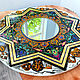 Order Round decorative mirror 'Treasures of the Arabian night'. Art by Tanya Shest. Livemaster. . Mirror Фото №3