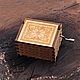 Order Game of Thrones music box Beige with name. musiccraftbox. Livemaster. . Musical souvenirs Фото №3