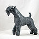 Statue of Kerry-blue Terrier, Figurines, Moscow,  Фото №1