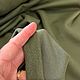 Order  Footer with olive fleece. AVS -dressshop. Livemaster. . Fabric Фото №3