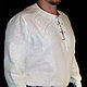 Shirt linen  "Belobog". People\\\'s shirts. Atelier ROSICH. Online shopping on My Livemaster.  Фото №2