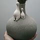 Handmade ceramic vase. Two. Vases. Surglinok. My Livemaster. Фото №5