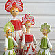 Wooden dolls. Russian beauties, Figurines in Russian style, Tyumen,  Фото №1