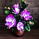 Bouquet-night light ' Magnolia'. Nightlights. Elena Krasilnikova. Online shopping on My Livemaster.  Фото №2