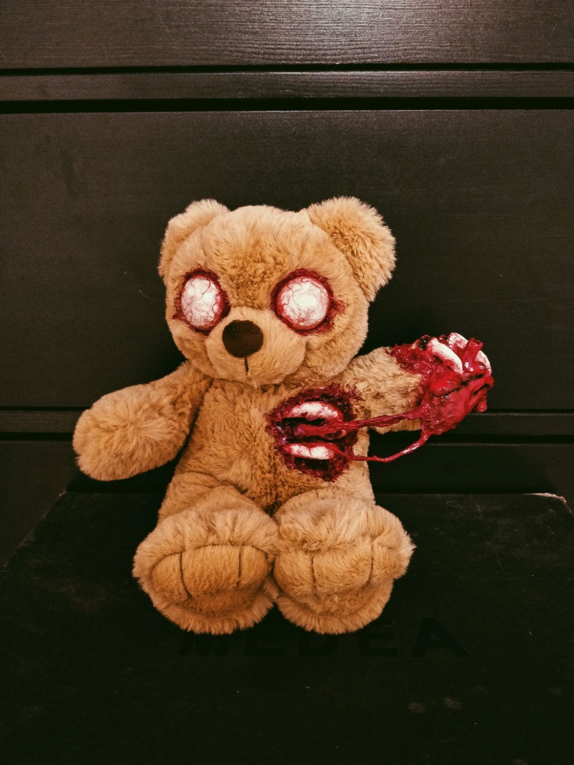 Мягкая игрушка медведь зомби