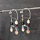 Twin earrings 'Gems option with fluorite '. Earrings. Ekart Ekaterina Dmitrieva. Online shopping on My Livemaster.  Фото №2