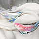 Order Brooch ' Gentle sky whale, blue, pink, with sequins'. greenfox-23. Livemaster. . Brooches Фото №3