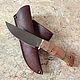 Knife 'Stafford' h12mf bubinga, Knives, Vorsma,  Фото №1