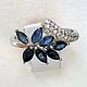 Order Silver ring with natural sapphires 'dream' (17). podval (podval). Livemaster. . Rings Фото №3