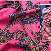 Материалы для творчества handmade. Livemaster - original item Fabric: Lightweight JEANS DIAGONAL STRETCH - ITALY. Handmade.