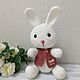 Knitted Bunny. Stuffed Toys. Gltextiledesign. Online shopping on My Livemaster.  Фото №2