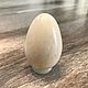  Яйцо из белого нефрита, Пасхальные яйца, Иркутск,  Фото №1