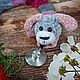 Чехол на фонендоскоп "Собачка". Амигуруми куклы и игрушки. Наталия Агафонова (agafonovanatali). Интернет-магазин Ярмарка Мастеров.  Фото №2