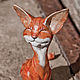 Red Cat. Figurines. Revkova Tatiana (figurki-sculpt). My Livemaster. Фото №6