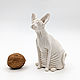 La escultura: La estatuilla: El gato. La esfinge, Sculpture, Pskov,  Фото №1
