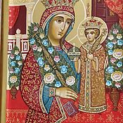 Картины и панно handmade. Livemaster - original item The image of the blessed virgin Mary the UNFADING blossom. Handmade.