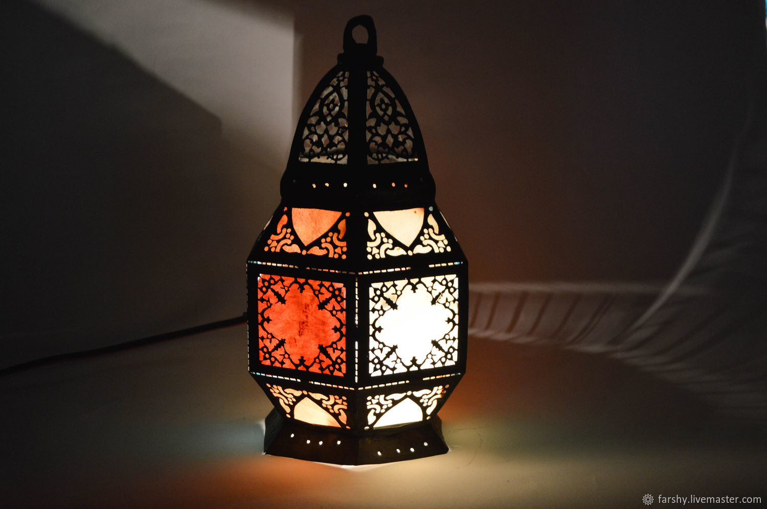 Handcrafted Egyptian Brass Light lantern купить на Ярмарке Мастеров