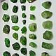 Tsavorite, tsavorite ( green garnet, vanadium grossular) Tanzania, Minerals, St. Petersburg,  Фото №1