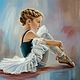 Little ballerina. Pictures. ArtFairy Portrets and Caricatures (artfairy). My Livemaster. Фото №4