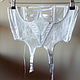 White corset under the breast made of lace, Underwear sets, Moscow,  Фото №1