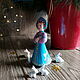  Алёнушка в кокошнике, фарфор, Елочные игрушки, Владивосток,  Фото №1