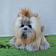 Yorkshire Terrier made from real fox fur. Stuffed Toys. Logvinenko. Online shopping on My Livemaster.  Фото №2