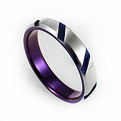 Украшения handmade. Livemaster - original item Titanium ring Kaszub 2 colors. Handmade.