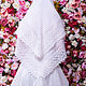 White wedding feather shawl. Capes. Dom-puha (dom-puha). My Livemaster. Фото №4