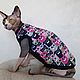 Clothing for cats Insulated T-shirt 'Cats', Pet clothes, Biisk,  Фото №1