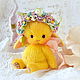 Солнечная Зайка (6,5 см). Тедди Зверята. teddy_and_toys. Ярмарка Мастеров.  Фото №6