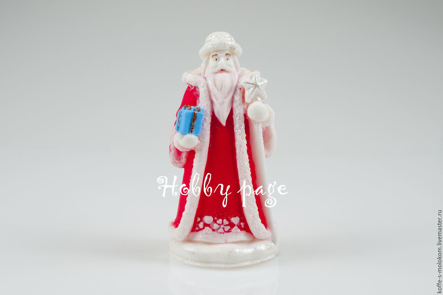 Silicone molds for soap Santa Claus with gift, Form, Moscow,  Фото №1