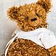 Большой мишка Тедди 40 см | big teddy bear 40 cm. Мишки Тедди. Nadja Lova. Интернет-магазин Ярмарка Мастеров.  Фото №2